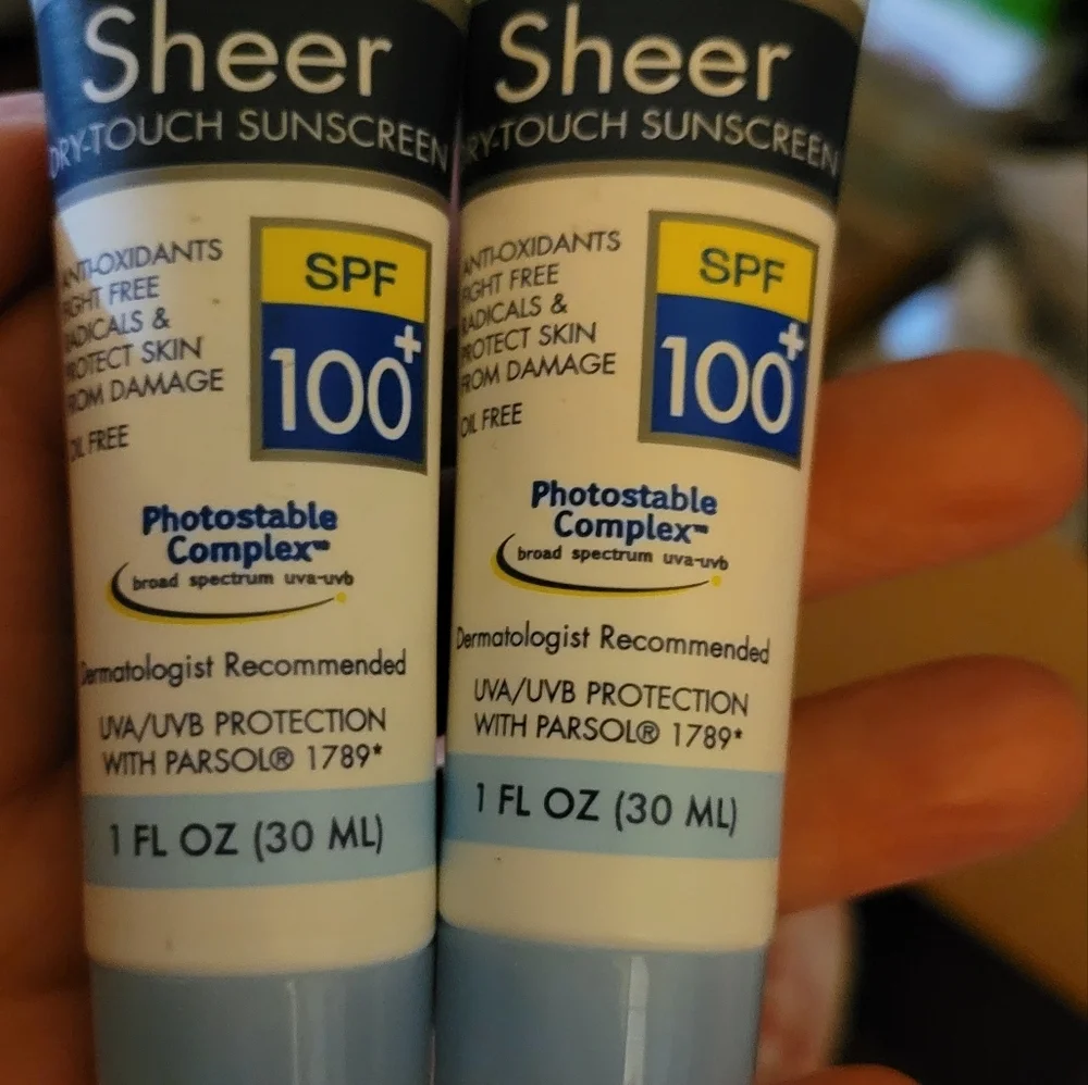 Walgreens Dry-Touch Sunscreen SPF 100 30ml each Tube New Lot of 2